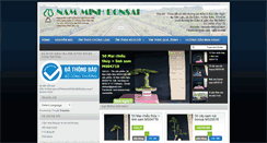 Desktop Screenshot of namminhbonsai.com